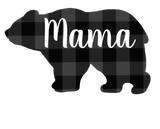 Discover Cute Mama bear design, rustic country plaid