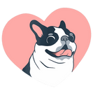 Discover Funny Boston Terrier Love Heart