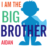 Discover Big Brother Personalized Superhero Silhouette Boys