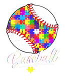 Discover Autism Awareness Baseball Funny Gift