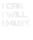 Discover I Can. I Will. I Must. Success Motivational Workou