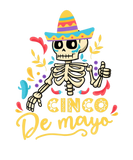 Discover Happy Cinco De Mayo 5 Skeleton Mexican Women Men K