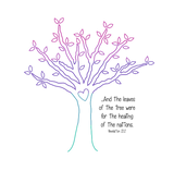 Discover Leaves of the Tree  (Style Pink/Purple)