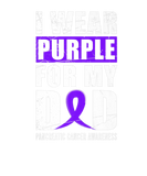 Discover Purple Ribbon Cancer Warrior Dad Pancreatic Cancer
