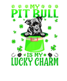 Discover My Pit Bull Is My Lucky Charm St. Patrick's Day