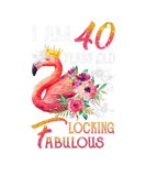 Discover 40Th Birthday Flamingo Locking Fabulouses
