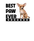 Discover Chihuahua Best Paw Ever Fathers Day Dog Dad Lover