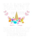 Discover Cute Nanny Of The Birthday Princess Unicorn Mom Mo