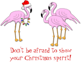 Discover KRW Show Your Christmas Spirit Flamingo