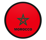 Discover Morocco Roundel quality Flag