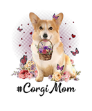 Discover Cute Corgi Mom Flower Happy Mother's Day Love Dog