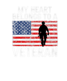 Discover My Heart Belongs To A Veteran Army Veteran Fathers