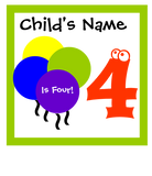 Discover baby is  four 4 , 4th fourth Birthday,