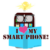 Discover I Love My Smart Phone Cute Cellphone Cartoon
