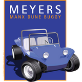 Discover Blue Manx Buggy in Orange Frame
