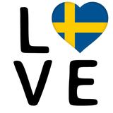 Discover Love - Sweden Flag