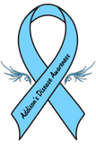 Discover Addison's Disease Ribbon with Wings