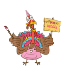 Discover Thanksgiving Turkey Funny Fake Unicorn Thanksgivin