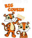 Discover Promoted To Big Cousin 2021 Boy Tiger Funny Gift