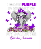Discover Elephant Overdose Awareness I Wear Purple For My D