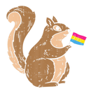 Discover Squirrel Pansexual Flag Pan Pride LGBT Animal Love