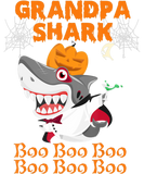 Discover Grandpa Shark Boo Halloween Cute Gift