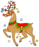Discover Decorated Red-Nose Reindeer at Christmas Polo