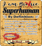 Discover Bionic Superhuman by Definition