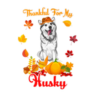 Discover Thankful For My Husky Thanksgiving Pumpkin Fall