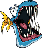 Discover Toothy Fish T