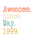 Discover Awesome Since May 1999 23Rd Birthday Funny