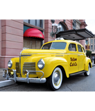 Discover New York Yellow Vintage Cab