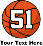 Discover Basketball Player Uniform Number 51 Gift Idea