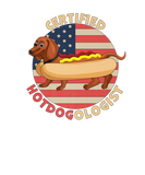 Discover Certified Hotdogologist Funny HOT DOG Dachshund Ho