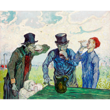 Discover The Drinkers (1890) by Vincent Van Gogh