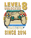 Discover Level 8 Unlocked Awesome Since 2014 Vintage 8Th Bi