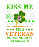 Discover Kiss Me I'm A Veteran Irish St Patrick's Day
