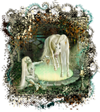 Discover Pretty Green Elf and Enchanted Unicorn