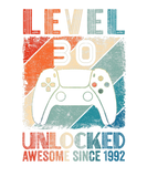 Discover Vintage Level 30 Unlocked Video Gamer Awesome Sinc
