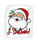 Discover Snow And Santa Claus Merry Christmas Believe Bleac