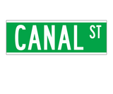Discover Canal St., New York Street Sign