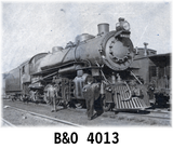 Discover B & O Steam Engine 4013
