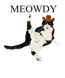 Discover Funny Cowboy Cat Meowdy Fat Cat Western Country Ca