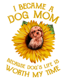 Discover Poodle Sunflower Because Dog's Life Worth My Time