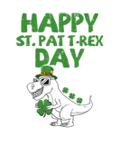 Discover Kids Happy St Pat Rex Day Dino Saurus St Patricks