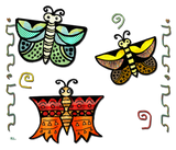 Discover Zuni Butterfly Folk Art