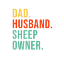 Discover Funny Sheep Dad Husband Legend Sheeps Owner Pet Fa