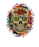 Discover Happy Sugar Skull - Splatter And Roses 1 - Fan Fun
