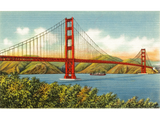 Discover Vintage Golden Gate Bridge San Francisco Travel
