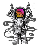 Discover Astronaut HEX Coin HEX To The Moon Crypto Token Wa